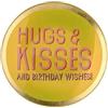 Gift Company Piatto Decorativo Gift Company Love Plates - Hugs & Kisses Vetro Ø10 cm