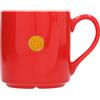 Depesche 0013594-028 - Tazza con manico n. 28, 300 ml, in porcellana, parzialmente con pellicola dorata e stampa interna