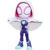 SPIDEY AND HIS AMAZING FRIENDS Hasbro Spidey e i Suoi Fantastici Amici - Ghost Spider, Action Figure Giocattolo da 15 cm, con 1 Accessorio, per i Bambini dai 3 Anni in su