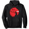 Ninja Giappone Spade Guerriero Katana Re Giapponese Guerriero Samurai Kendo Arti Marziali Shinai Felpa con Cappuccio