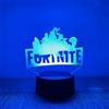 EleBikk 3D Illusione Luce Notturna, Luce Notturna per Bambini, Lampada per la Decorazione Della Stanza a Tema Giochi per Bambini, 16 Colori di Luci a Commutazione Libera, Base in Plastica con