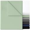 Dreamzie Lenzuolo Matrimoniale Sopra Verde chiaro 240x280 - Microfibra Spazzolata Morbida per letto 160x200 - Certificato Oeko-Tex