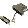 BKL Electronic 10121126 - Adattatore D-SUB, 25 poli, presa RJ12, 1 pezzo singolo
