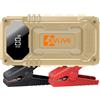 EVLIVE Booster Avviamento Auto, Avviatore Batteria Auto Portatile 2000A 12V - per Motori Benzina 9L e Diesel 8.5L, Power Bank con Ricarica Rapida, Torcia LED e 10 Protezioni Integrate