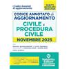 Neldiritto Editore Codice di aggiornamento di diritto civile e procedura civile annotato. Novembre 2025