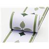 VisitRyl Bordi per Carta da Parati Adesivi Trifoglio verde 10cm X 1000cm Design Decorativo