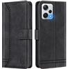 GoodcAcy Cover per Xiaomi Redmi Note 12 Pro Plus,Flip Caso in PU Pelle Premium Portafoglio Custodia [Kickstand] [Slot per Schede] [Chiusura Magnetica] per Xiaomi Redmi Note 12 Pro Plus-Nero