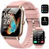 Hosgubo Smartwatch Uomo Donna, 1.85 HD Orologio Bluetooth con Effettua/Risposta Chiamate, Smart Watch Cardiofrequenzimetro/SpO2/Contapassi, Fitness Tracker 110+ Sportive, Impermeabile IP68 per Android iOS.