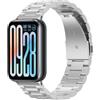 MiRowy Cinturino in Metallo per Xiaomi Smart Band 10 Pro/Xiaomi Smart Band 9 Pro/Mi 8 Pro, Cinturini di Ricambio in Acciaio Inossidabile Uomo e Donna Cinturino (Argento)