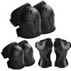 Zorplex Protezione Kit per Bambini, Sicurezza Set Bambino, 6 in 1 Ginocchiere, Gomitiere, Tutore Polso Protezioni Set, Regolabile Attrezzatura Protettiva per Skateboard, Scooter e Rollerblade