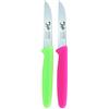 Tala El Herder Set di coltelli da cucina - 2 pezzi da cucina 29 cm - Lame in acciaio Solingen affilate - Antiruggine e lavabile in lavastoviglie, manici in PP rosa e rosa - Leggero 51,5 g
