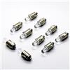 LED-Mafia 10 pezzi - BA7S LED per tachimetro interna - bianco - Interno interni Illuminazione Tacho strumento Cockpit