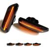 TitanAuto 2PCS Indicatore Dinamico LED Ambrato Compatible For Volvo S60 V70 XC90 S80 XC70 1998-2007 Freccia Sequenziale Laterale Luce Freccia a Scorrimento Lampada Indicatore Dinamica Installazione Semplice