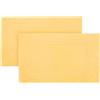 ZOLLNER 2 tappetini da bagno - morbidi e assorbenti zerbini da doccia - lavabili a 95°C - cotone - 50x70 cm - giallo