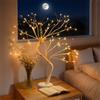 ChaneeHann Arbre Lumineux LED 108 LED, Bouleau Lumineux avec 8 Modes, USB et Piles, Arbre de Décoration Intérieur pour Noël, Salon, Mariage, Fête, Table, Printemps