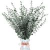 TILONKJ 30 Pezzi Foglie di Eucalipto Artificiale Decorazione Steli, Eucalipto Artificiale, 38cm Pianta Naturale di Eucaliptos, Eucaliptos Conservato per Decorazione Casa Ufficio Matrimonio