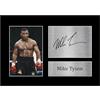 HWC Trading Mike Tyson A4 Senza Cornice Firmato Regalo Visualizzazione Delle Foto Print Immagine Autografo Stampato Per Gli Appassionati Di Boxe