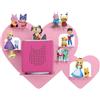 JYiuog Scaffale per Toniebox & Tonie Figures Storage Rack for 15-20 Tonie Figures, Scaffale magnetico in metallo per bambini Room Decor, Gifts for Children (Rosa)
