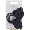 Solida Pinza per capelli fiocco nero Fermacapelli 1 pz.