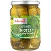 Raureni Cetrioli Sottaceto, Interi 6-9 cm, Vasetto di Vetro, 680g, Ideali per Aperitivo, Antipasti e Insalate