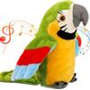 HDBHSBE Parlando di pappagallo, ripeti quello che dici giocattoli da pappagallo, parlando animali di peluche giocattolo peluche record elettronico uccelli animati shake wing toys for kids boys girls regalo