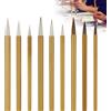 Linkstyle Set di pennelli per calligrafia cinese, 9 pennelli in 3 misure, per scrivere e disegnare inchiostro e acquerello
