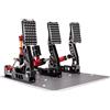 Simagic Set Pedaliera Simagic P2000 Edizione Crimson 3 pedali con cella di carico 100kg Argento/Rosso/Nero