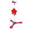 ColorBaby Bontempi Microfono per Bambini Regolabile con Base, Connessione a Cellulare o Tablet, Effetti di Luce e Melodie, Altezza Regolabile da 60 a 100 cm, Giocattolo Musicale per Bambini +3 Anni