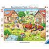 Ravensburger Puzzle per bambini Ravensburger - 06582 My little farm - puzzle a cornice per bambini dai 4 anni in su, con 24 pezzi