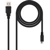 Brightium Cavo USB 2.0 con connettore di tipo A/M a Micro USB B/M, lunghezza di 3,0 metri, perfetto per collegare dispositivi con porta Micro USB a computer o caricabatterie. Ideale per un trasferimento di