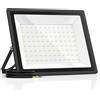 Viuisie 100W Faretti LED Esterno, 11000LM, 6500K, IP66 Impermeabile, Proiettore Bianco Fresco, Riflettore Ultra Luminoso, Ideale Per Cortili, Giardini, Cantieri e Parcheggi (1, 100, Watt)