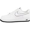Nike Air Force 1 '07 Lv8 Scarpa da uomo sintetica, misura 44, Bianco nero, 44 EU