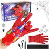 Tccydm Spider Web Shooter,Web Launcher con Filo e Recupero Automatico Della Corda,Spara Ragnatele Spiderm,Lancia Ragnatele spiderm,Giocattolo da Polso per cosplay Feste e Compleanni, Giochi Bambino 5-10 Anni