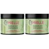 Mielle Maschera rinforzante per capelli alla menta al rosmarino, trattamento profondo con olio essenziale e biotina, riparazione miracolosa per capelli secchi, danneggiati e crespi, 340 g
