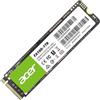 acer FA100 SSD PCIe 3.0 NVMe 1 TB: Velocità di lettura fino a 3300 MB/s, disco interno Gen3x4 M.2 2280 con HMB e SLC - SSD per laptop/desktop e giochi.