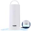 KuWFi Router da campeggio 4G LTE CAT6, hotspot WiFi portatile con batteria da 10000mAh e luce da campeggio a 5 colori, ricarica solare e commutazione automatica SIM/WAN per viaggi all'apertocamper e lavoro