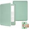 MoKo Custodia per Kindle 6 (11ª gen, 2024/2022), Verde Agave