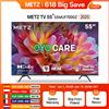 Metz TV 43 55 pollici 4K UHD Smart TV LED Google TV HDR 10 MEMC Dolby Audio Google Cast Sintonizzatore di controllo vocale 43MUF7000Z 55MUF7000Z