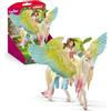 SCHLEICH BAYALA | Surah con Pegaso scintillante 70566 | Elfo con uccello & Pegaso magnetico | Idea regalo magica per bambine & bambini | figure da collezione | Giocattolo dai 5 anni | Set 3 pezzi