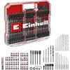 Einhell Accessories Einhell XL-CASE 95 pezzi set di inserti Impact e punte | Inserti S2 25 e 50 mm | set punte | portainserti | bussole | svasatore | arresto profondità | set chiavi a brugola