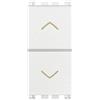 VIMAR Due Pulsanti Interbloccati NO+NO 10A 250V Bianco - Sicurezza e AffidabilitÃ - SKU 19062.B