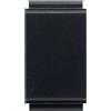 FEB Tappo Cieco TL FEB 2080/TL, Nero - Design Elegante, Compatibile con Living Classic e Placche Life
