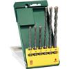 BOSCH Set Punte Miste 6PZ SDS-Plus Bosch - Ideale Per Cemento - Codice SKU Inclusa