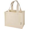 Tote bag mini a soffietto in cotone riciclato certificato GRS da 220 g/m² Odessa - 9L personalizzate o neutre