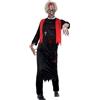 SMIFFYS Costume Sommo sacerdote zombie, Nero, con tunica e collana con crocifisso Halloween