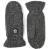 Hestra Manopole Basic Wool Donna/Uomo - guanti da donna uomo con fodera Inverno autunno/inverno - 9 HS grigio