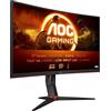 AOC Gaming C27G4ZXE Monitor curvo FHD da 27 pollici, 280 Hz, 1 ms, HDR10, FreeSync Premium 1920x1080, HDMI, DisplayPort nero/gr