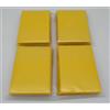 docsmagic.de 4 x 60 Double Mat Yellow Card Sleeves Small Size 62 x 89 - Giallo - Mini Bustine - YGO