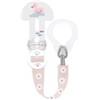 Mam Clip & Cover Catenella Porta Ciuccio Rosa Universale