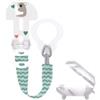 MAM Clip it & Cover Catenella Porta Ciuccio con Custodia NEUTRO